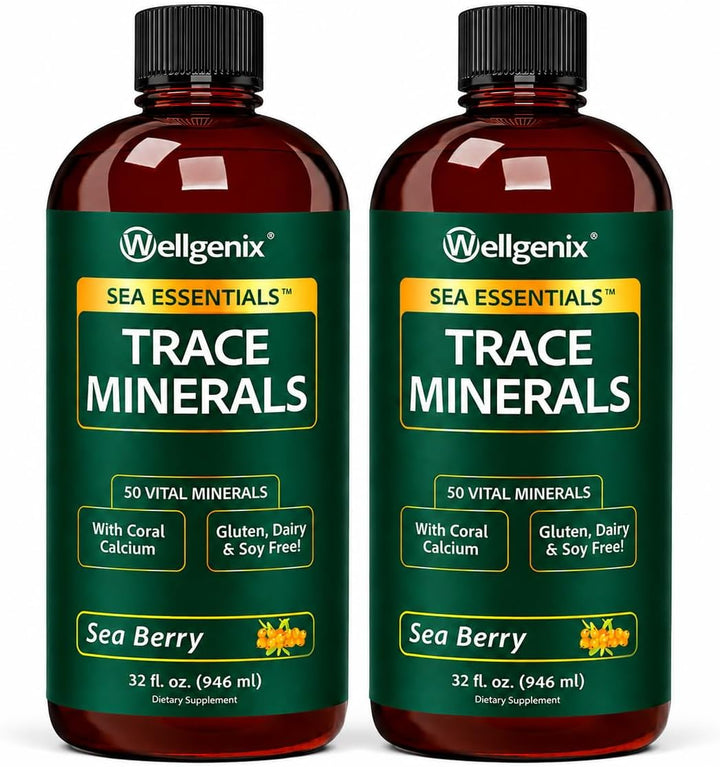 Wellgenix Sea Essentials Suplemento dietético mineral líquido con t...