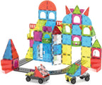 MAGNA-TILES City Center - Juego de construcción magnética de 110 piezas, la marca original de construcción magnética
