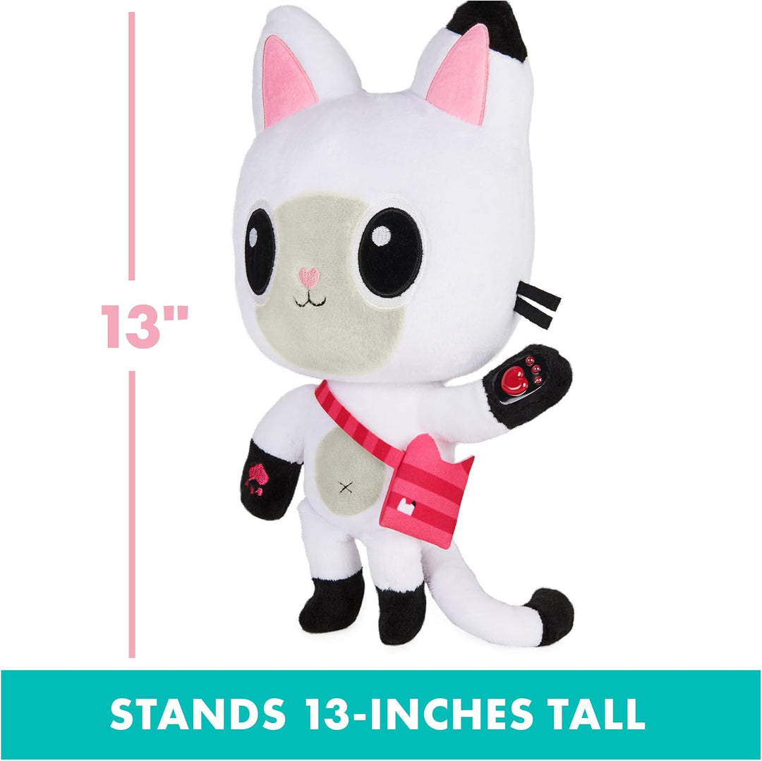 Gabbys Dollhouse Peluche Pandy Paws parlante Juguete de
