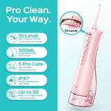 COSLUS Irrigador dental portátil para dientes: 10 ajustes de presió...