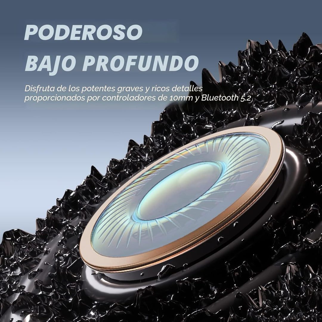 Auriculares Bluetooth N18 con banda para el cuello, auriculares ina...