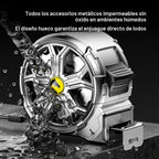 Cinta métrica retráctil de acero inoxidable de 25 pies, cinta métrica de acero impermeable y resistente al óxido con diseño hueco para renovación, construcción, carpintería (25 pies)