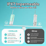 COSLUS Mini Hilo Dental para Viajes: Irrigador Oral Inalámbrico de...