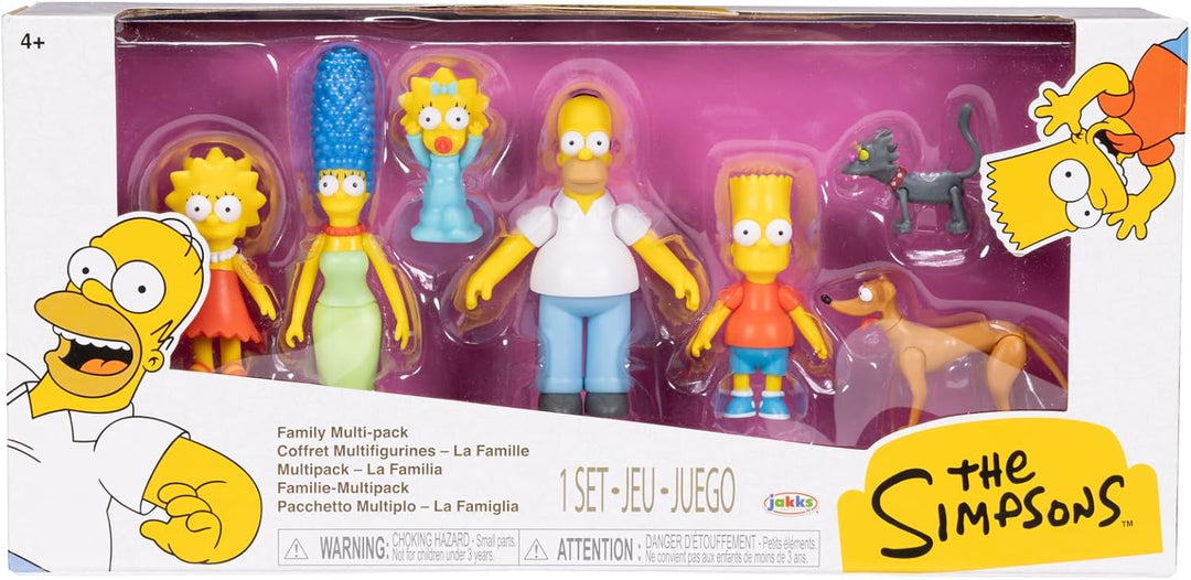 Disney Figuras de acción de Los Simpsons Family Multi-Pack
