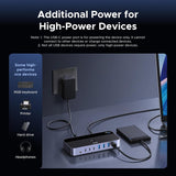 UGREEN Interruptor USB 3.2 de 2 entradas y 7 salidas, interruptor d...