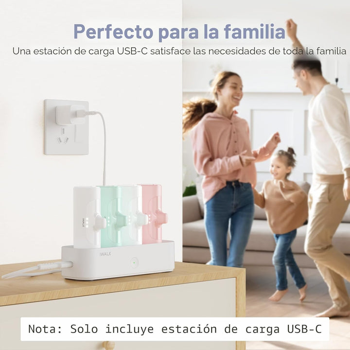 iWALK Estación de carga para cargador portátil de 4500mAh, 4800mAh,...
