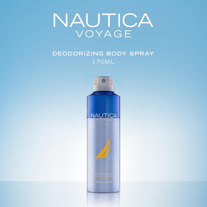 Nautica Voyage Deo Spray corporal de 6 onzas líquidas (paquete de 1...