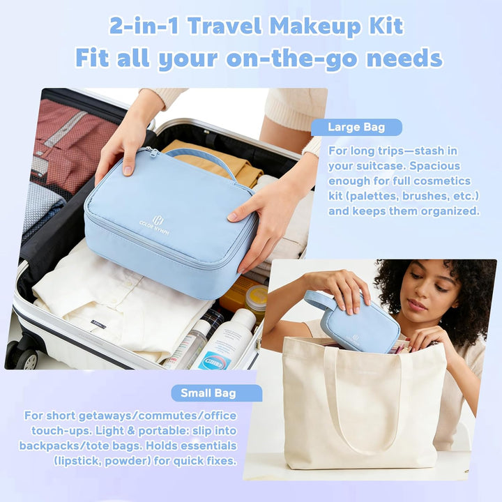 Color Nymph Kit de maquillaje para niñas adolescentes con bolsa de...