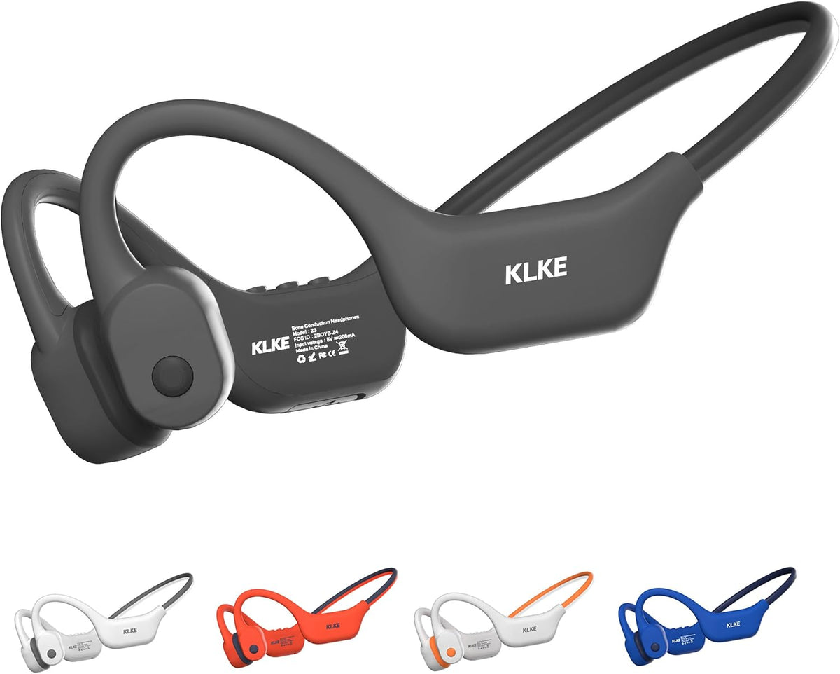 Z3 Auriculares de conducción ósea de oído abierto con micrófono, auriculares deportivos