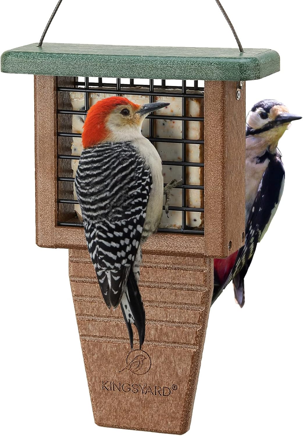 Kingsyard Comedero para pájaros de sebo con cola