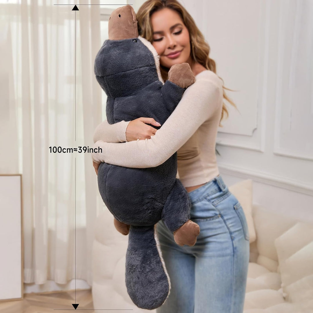Liraziva Peluche de platypus Platypus de peluche,Suaves juguetes de...