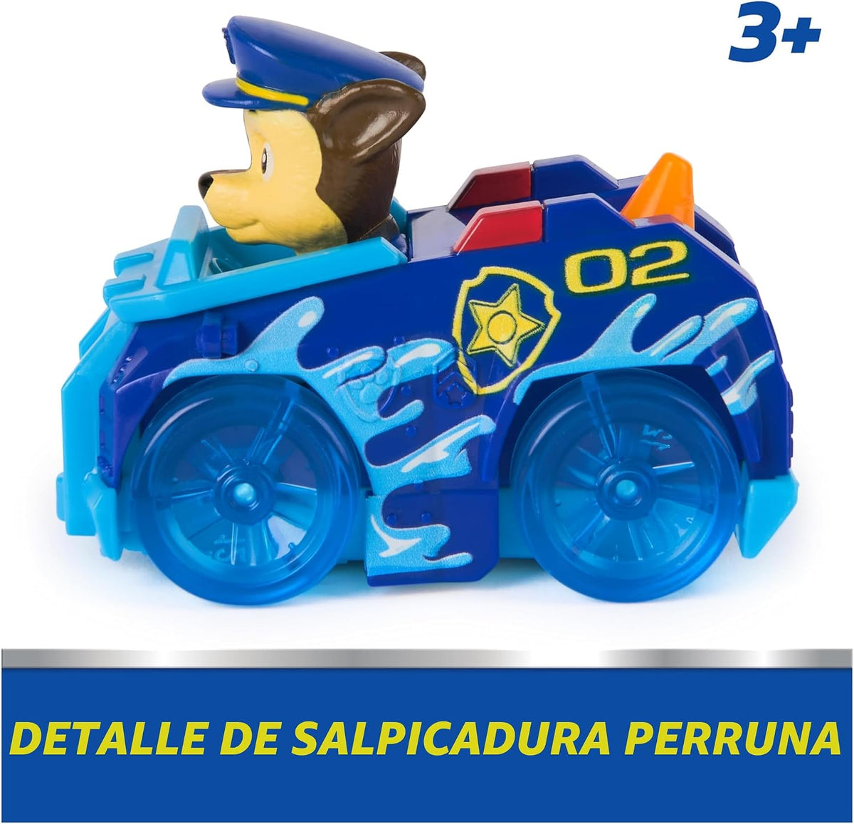 PAW Patrol Pup Squad Racers, paquete de 6 vehículos de PAW Patrol con Chase, Marshall, Skye, Rubble, Rocky y Zuma, juguetes para niños y niñas a partir de 3 años