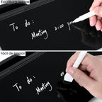 Varhomax Glass Desk Whiteboard Gray con Calculator