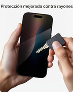 ZAGG Protector de pantalla de privacidad Glass Elite para iPhone 16 Pro