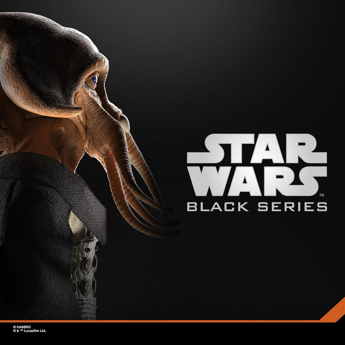 Star Wars Figura de acción Tessek serie negra
