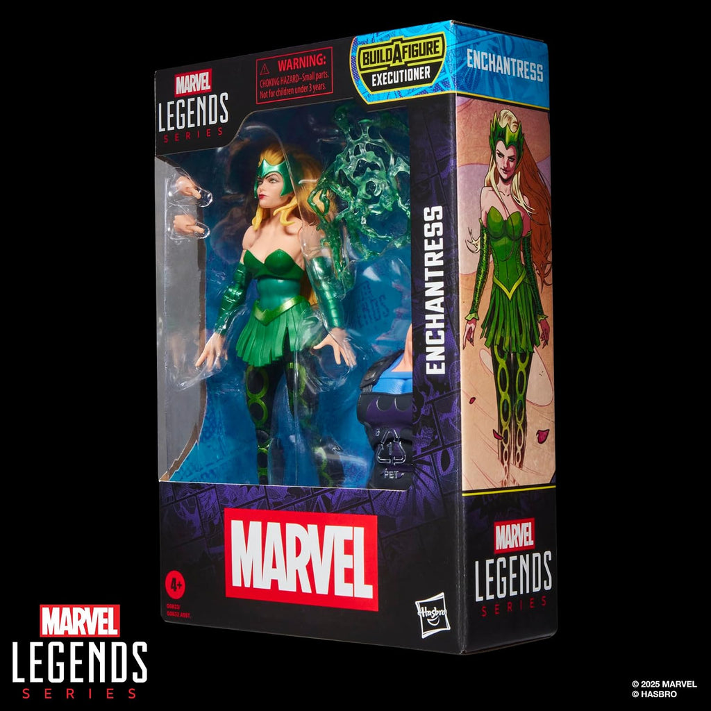 Marvel Serie Legends Enchantress, Thor Comics Coleccionable, escala de