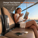TORRAS EasyGO - Cargador portátil 3 en 1 con cable USB-C retráctil...