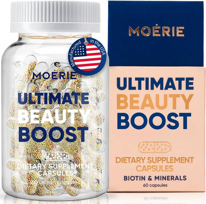 Moerie Suplemento Ultimate Hair Boost para mujeres y