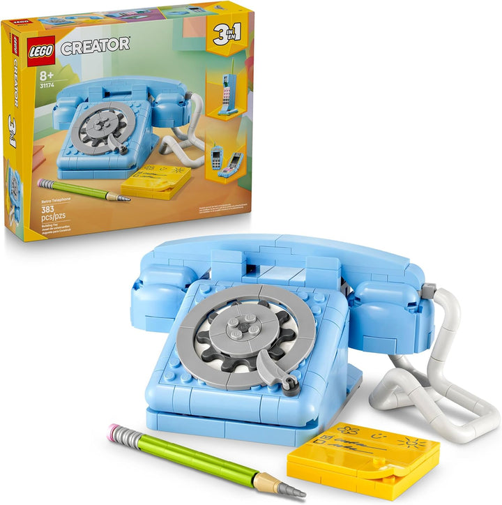 Teléfono retro LEGO Creator 3 en 1 para niños - Decoración