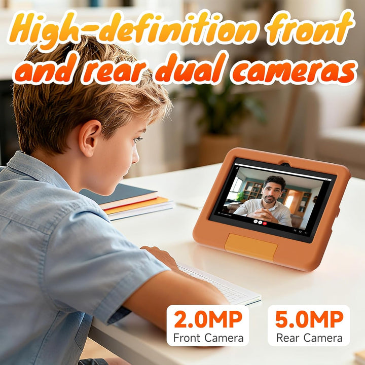 CUPEISI Tableta Android de 7 pulgadas con estuche, 4GB RAM 32GB ROM...