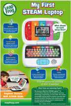 LeapFrog Mi primer portátil STEAM