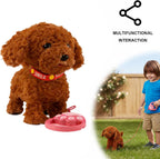 QIYUDUOLA Robot Dogs Realista Wuffy Robot Dog juguetes