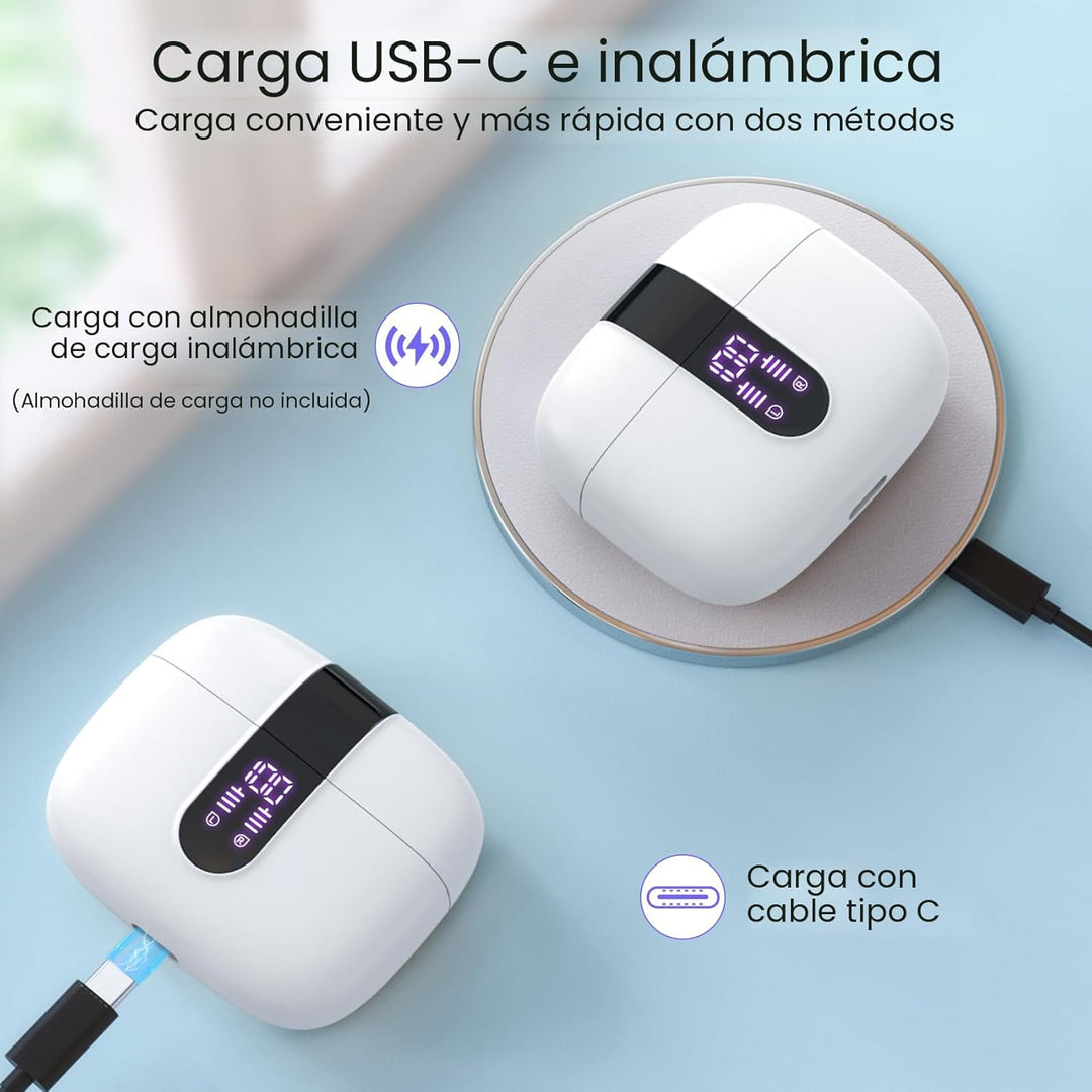 TAGRY Auriculares Bluetooth Verdaderamente Inalámbricos Auriculares...