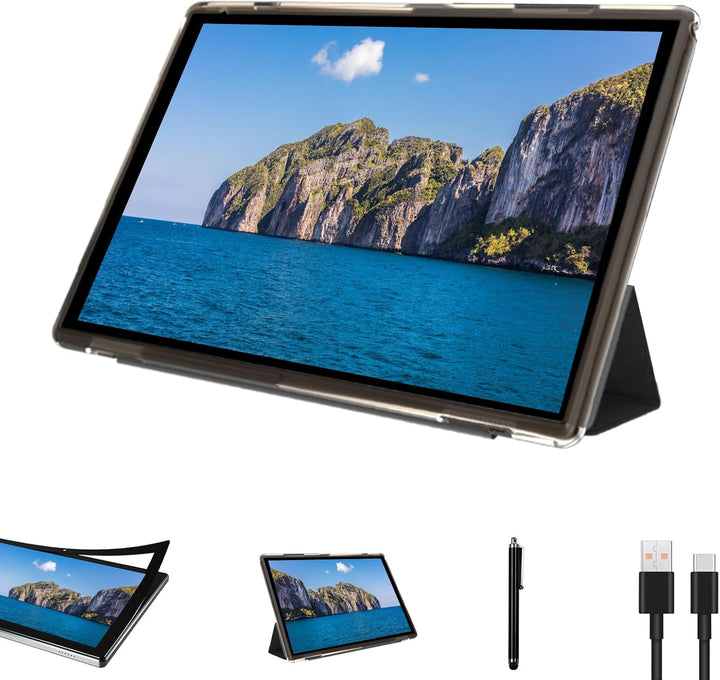 Tablet Android de 10 Pulgadas con Estuche y Lápiz Táctil Android 15...