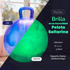 Bola de tolva que brilla en la oscuridad para niños de 3 a 8 años