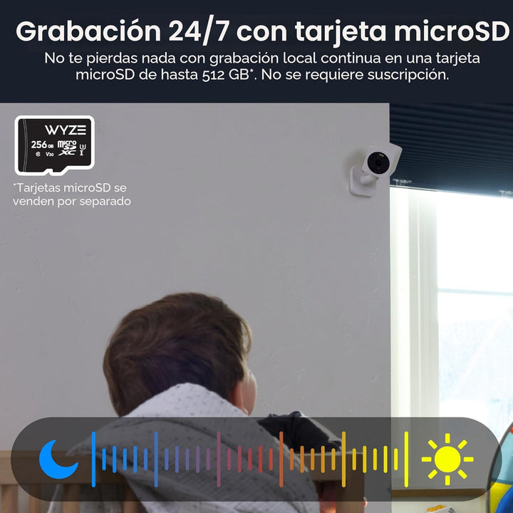 Wyze Cam OG Cámara de seguridad inteligente para el hogar con Wi-Fi...