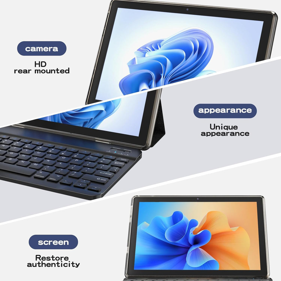 IWEGGO Tablet Android 15, 10 pulgadas 18 GB RAM+128 GB ROM\/2TB tab...