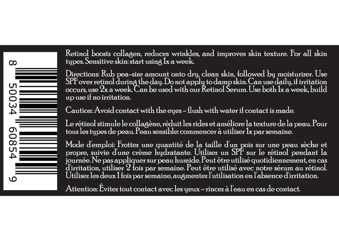 Crema hidratante facial de retinol Brickell Men's para hombres,...