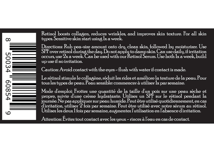 Crema hidratante facial de retinol Brickell Men's para hombres,...