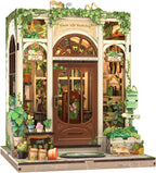 CUTEBEE Book Nook Kit - DIY Miniature House Dollhouse Kit para Adults
