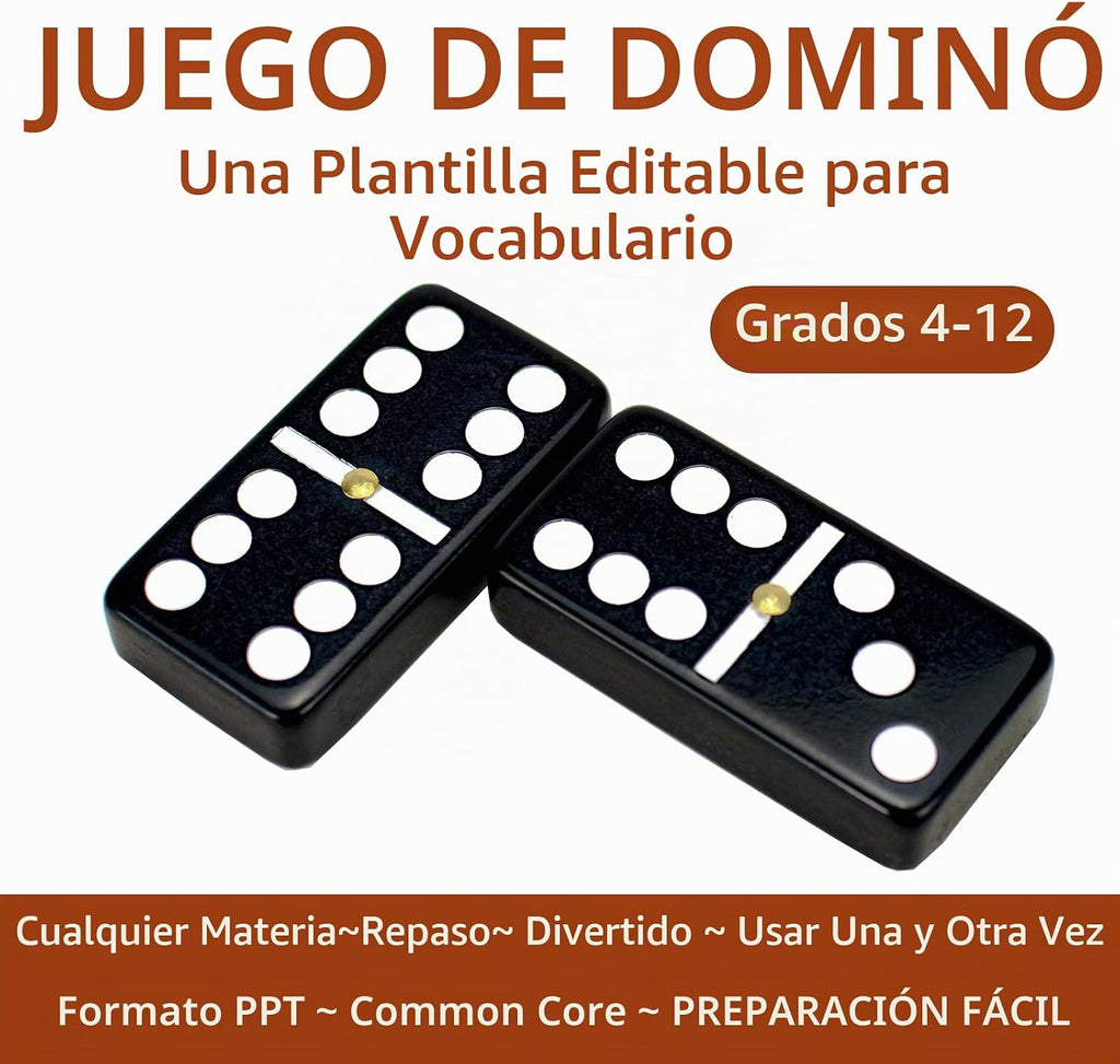 Bucher&Rossini Juego de dominó doble 6 – Juego clásico de dominó negro para adultos y niños, idea de regalo para jugadores de dominó o noche de juegos familiares (azulejos negros)