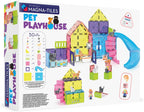 MAGNA-TILES Pet Playhouse - Juego de construcción magnética de 50 piezas, la marca original de construcción magnética
