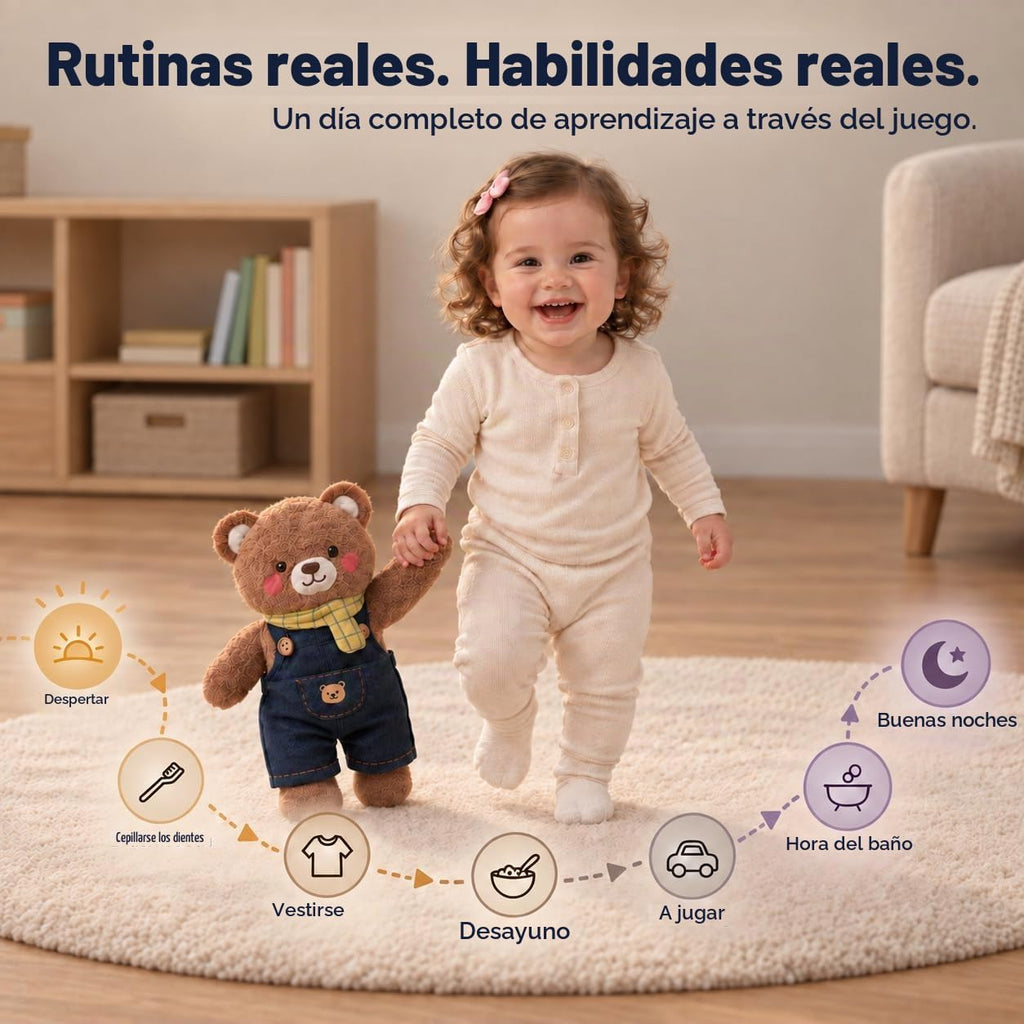 Libro de actividades para bebés de 6 a 12 meses, suave y