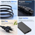 Cargador de portátil de punta delgada de 300 W para Lenovo Legion Pro 5 5i