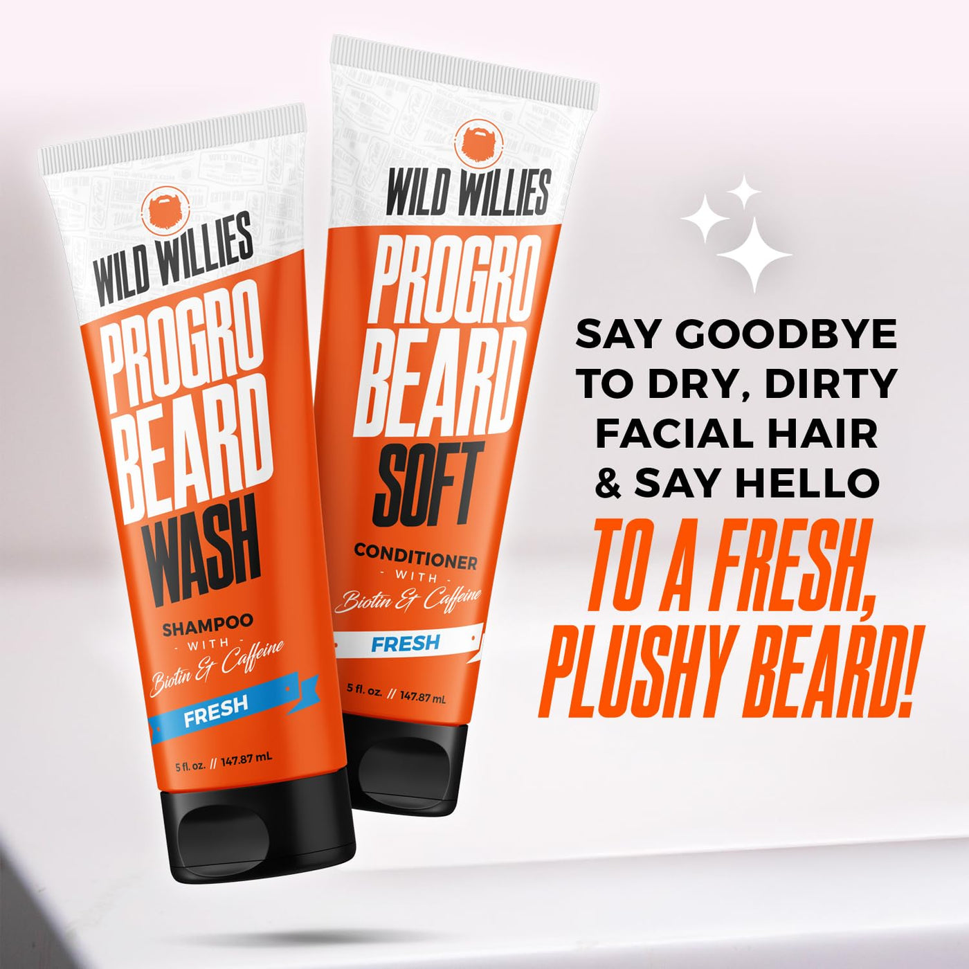 Kit de Aseo para Barba Wild Willies - Alisador de Barba para Hombre...