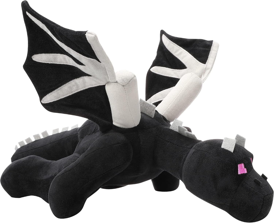 Peluche de Dragón Negro de 23.7 Pulgadas, Figura de Juego de Video,...