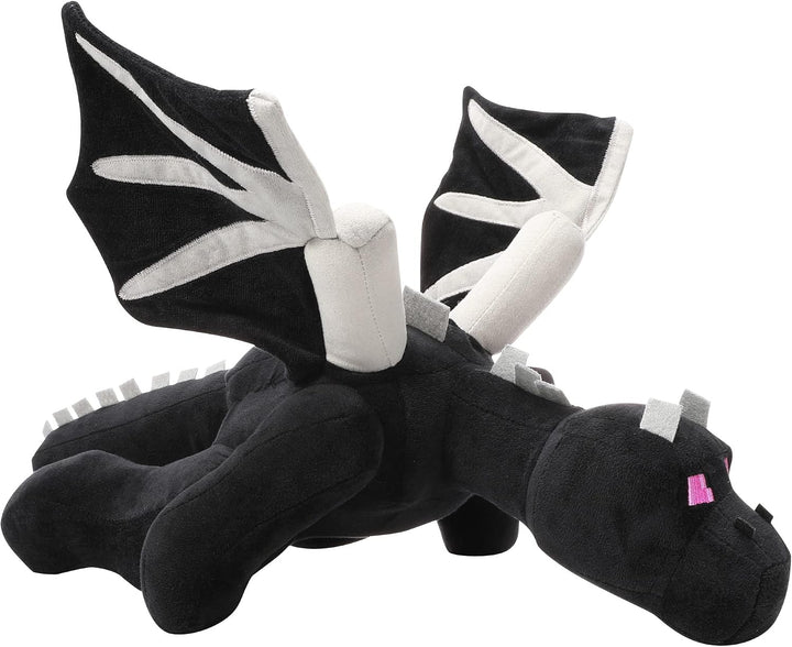 Peluche de Dragón Negro de 23.7 Pulgadas, Figura de Juego de Video,...