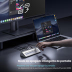 Gitfos, hub USB, alimentado