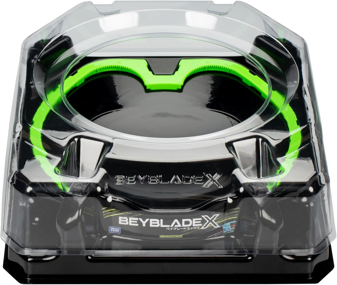 Beyblade X Xtreme Battle Set con Beystadium Arena con riel