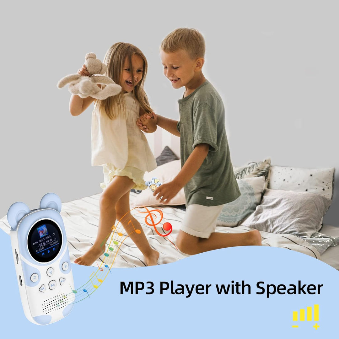 RUIZU - Reproductor MP3 Bluetooth de 64 GB para niños, reproductor...