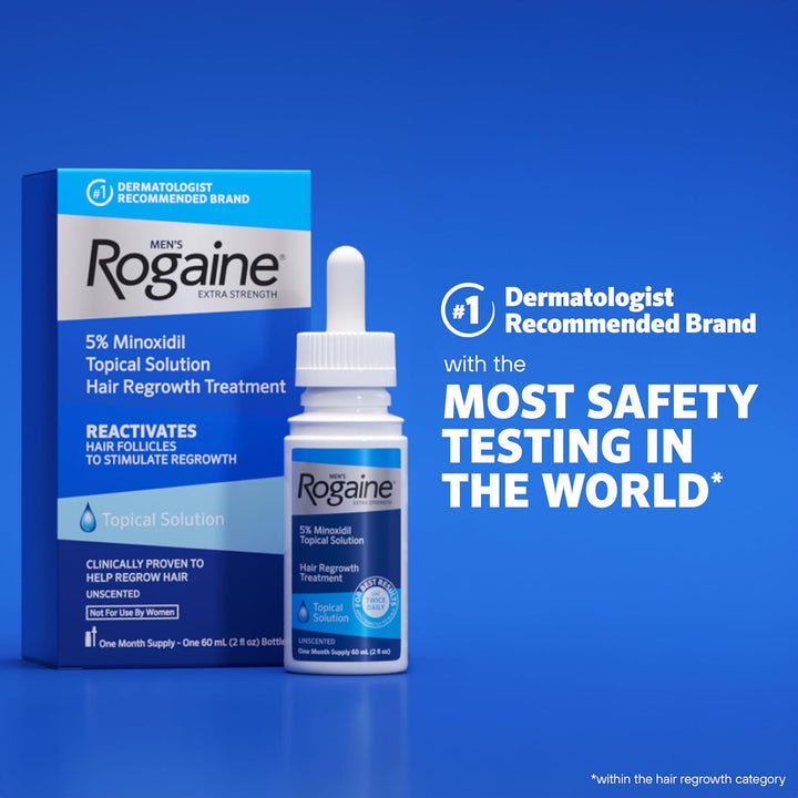Solución Rogaine para hombres, suministro de un mes | Hair Loss &am...
