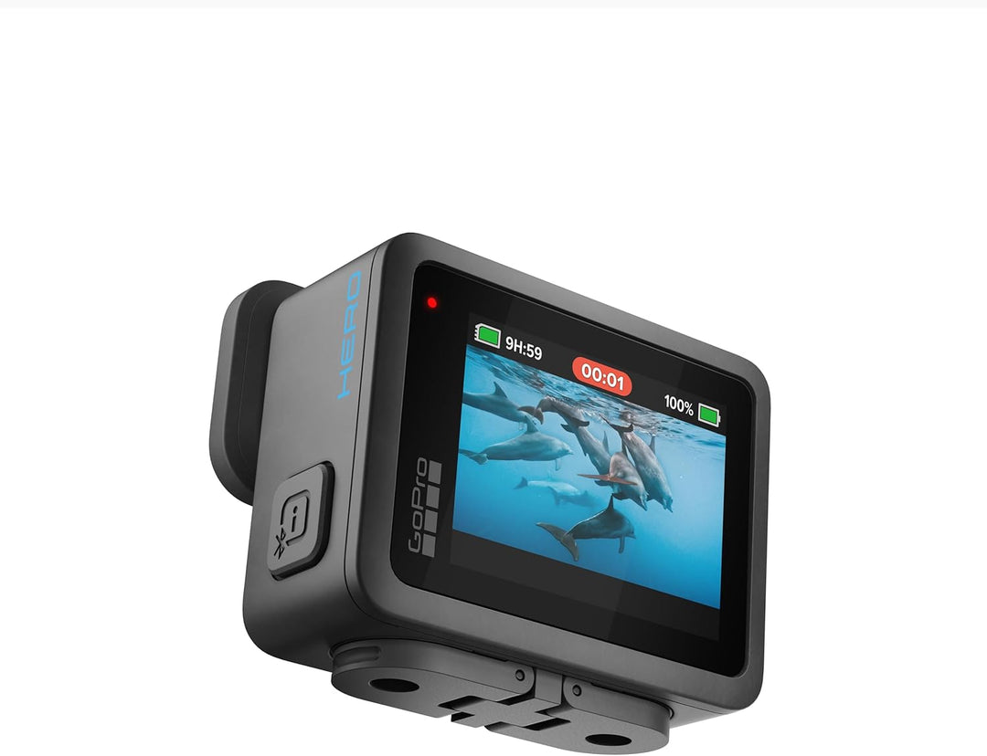 GoPro Hero - Cámara de acción compacta impermeable con video 4K Ult...