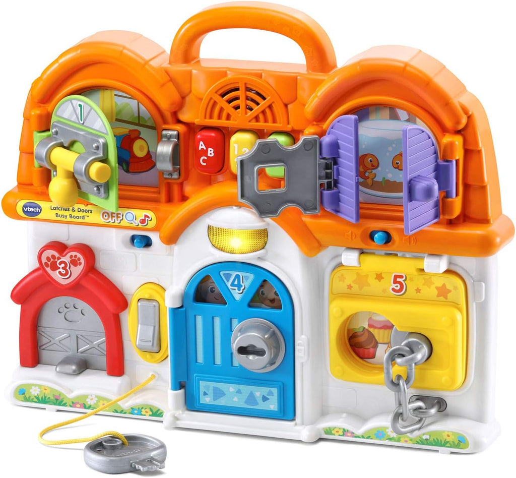 VTech Tablero de pestillos y puertas de actividades