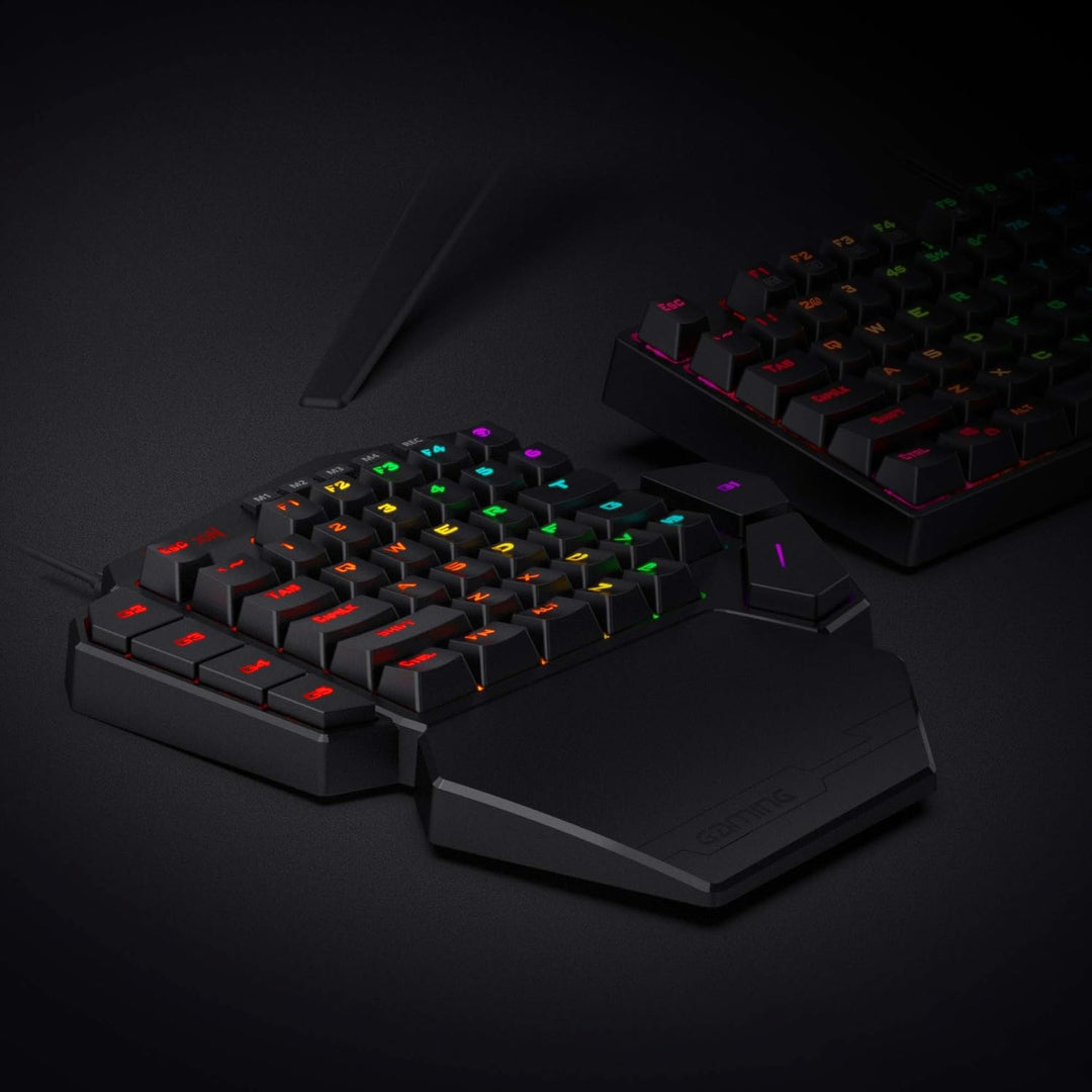 Redragon K585 DITI Teclado mecánico RGB con cable para juegos con u...