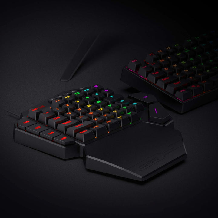 Redragon K585 DITI Teclado mecánico RGB con cable para juegos con u...