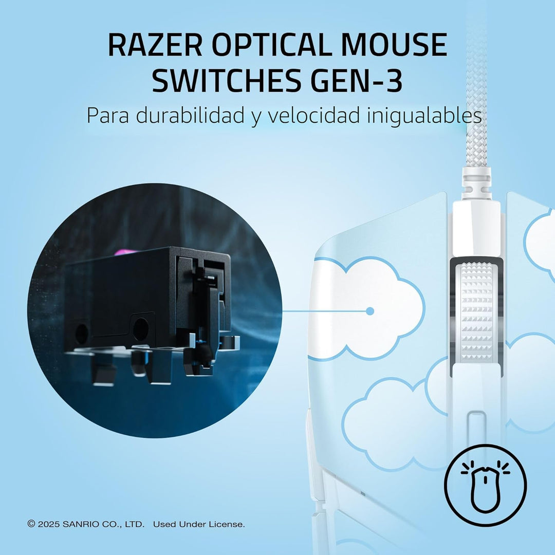 Razer Ratón para juegos con cable Cobra: 2.05 oz Ligero - Interrupt...